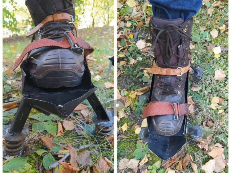 Підліток з Києва створив чоботи для захисту від небезпечних мін