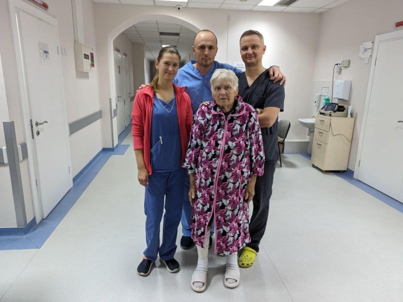 Складну операцію на серці провели київські кардіологи: пацієнтці 80 років