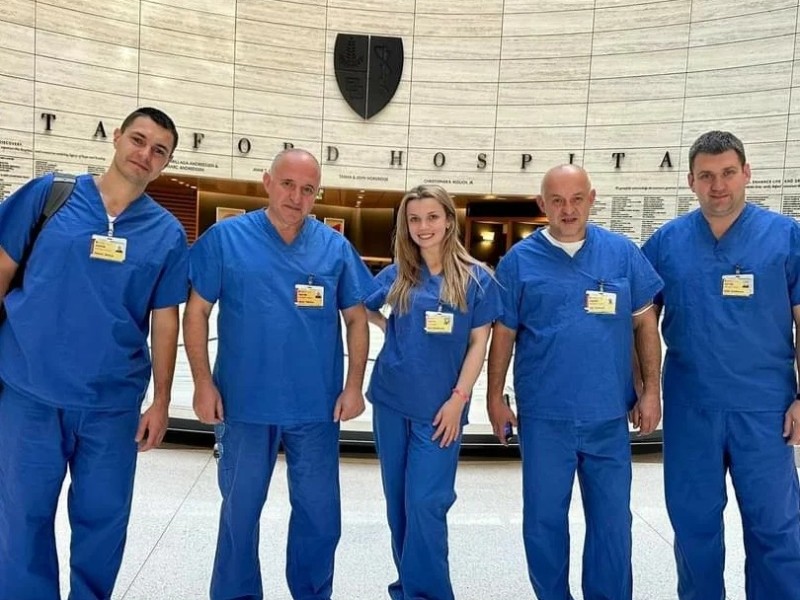 Київські кардіологи розпочали навчання із трансплантації серця та легень в одній з найвідоміших лікарень світу