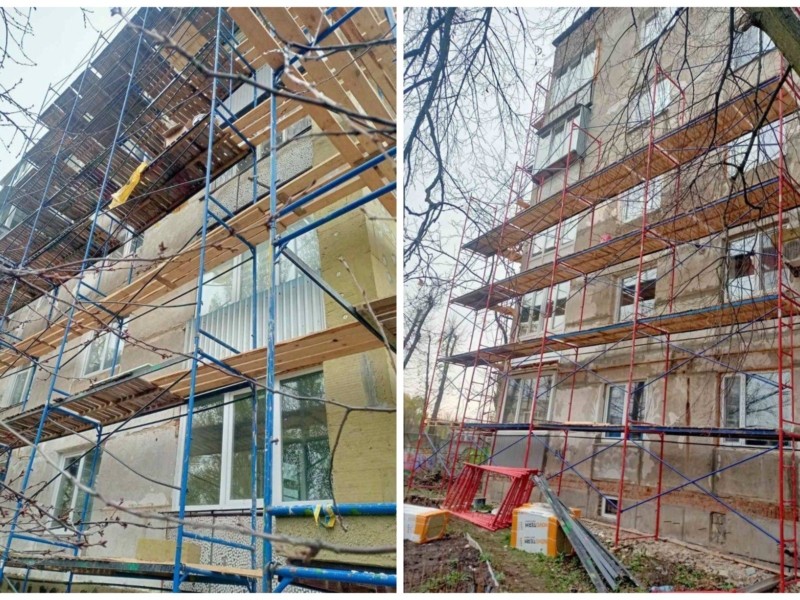 У Василькові відновлюють багатоповерхівку, в якій до війни мешкали 210 людей