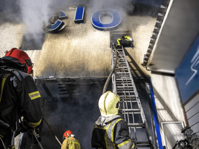 Пожежа на СТО у Києві: поліція встановила причину займання