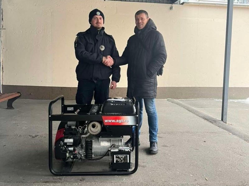 На Київщині знайшли 120-кілограмовий генератор, викрадений з котельні “Київтеплоенерго” у Святошинському районі