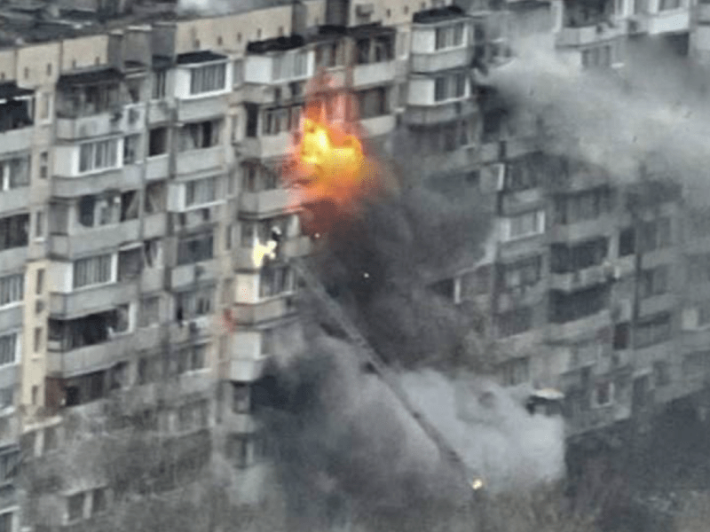На Солом’янці вже 20 постраждалих внаслідок ракетної атаки росіян (оновлено)