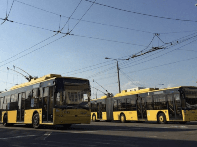 На Оболоні тролейбус № 34 тимчасово змінить маршрут