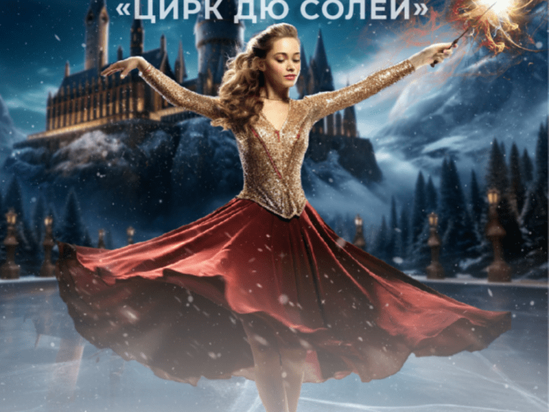 Зірки Цирку дю Солей покажуть льодове шоу Hogwart’s Holidays у Києві