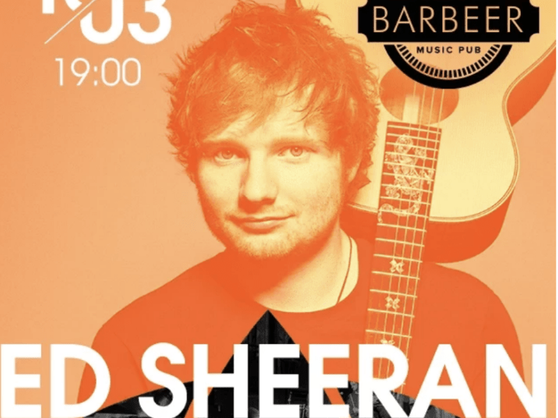 Запаліть на повну: киян запрошують на триб’ют-концерт Ed Sheeran