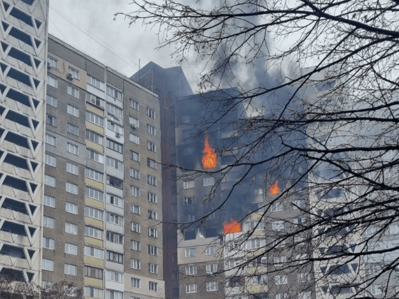 Ще одна жертва ракетної атаки на Київ 7 лютого: у лікарні помер мешканець багатоповерхівки на Теремках
