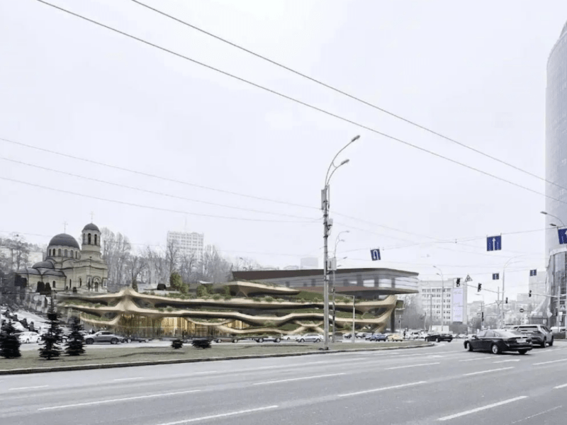На вході до Олександрівської лікарні хочуть побудувати п’ятиповерховий паркінг