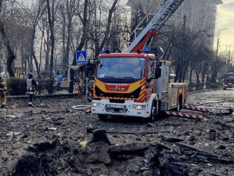 Нічна атака на Київ: 10 людей постраждали у Шевченківському та Святошинському районах міста