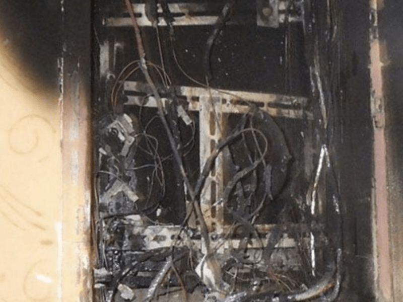 У Києві чоловік ледь не спалив багатоповерхівку, через те що йому відключили інтернет
