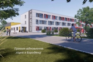«Впустіть за нові парти!»: в Бородянці спалахнув скандал через школу, відновлену коштом литовців