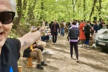 Кияни розчистили територію для першого в Україні саду для ментальної реабілітації воїнів 