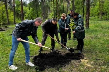 У Києві висадили 50 дубів Шевченка