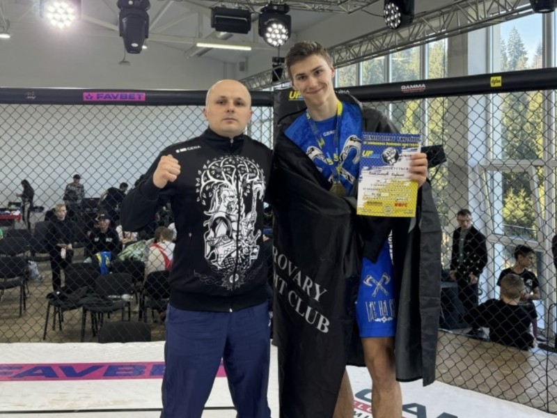 Спортсмен з Броварів став чемпіоном України з ММА