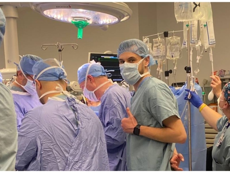 Київський анестезіолог пройшов стажування у Бостоні з трансплантації органів після зупинки серцевої діяльності у донора