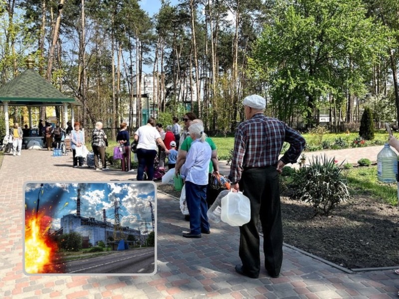 Місто Українка, де росіяни зруйнували ТЕС, почало новий день з перебоями водопостачання та зачиненими садочками