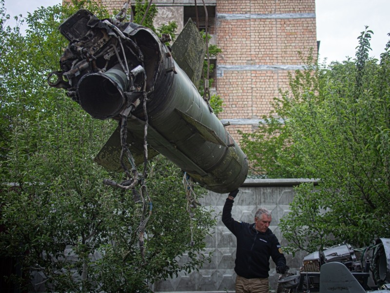 У Музеї війни вже можна побачити уламки ракет, якими ворог атакував Київ і область