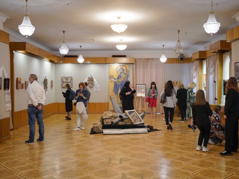 У Києві відкрилась виставка ікон та сакральних творів, створених студентами академії Бойчука