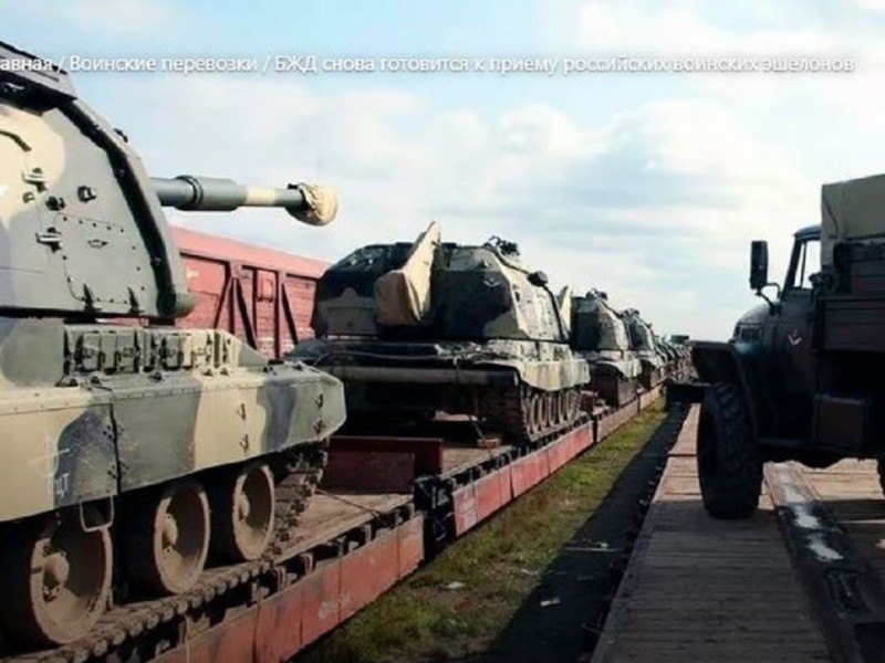 Вздовж усього північного кордону з Україною білоруська залізниця готується до прийому російських військових