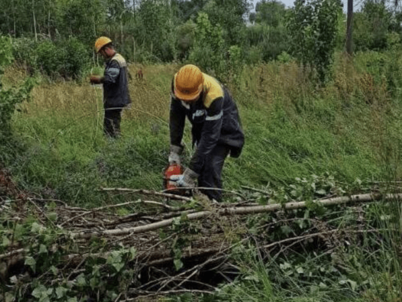 Аварійні відключення світла відбуваються на Київщині через негоду