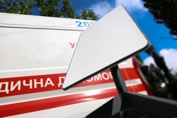 Бригади екстреної допомоги на Київщині будуть з безперебійним інтернетом Starlink