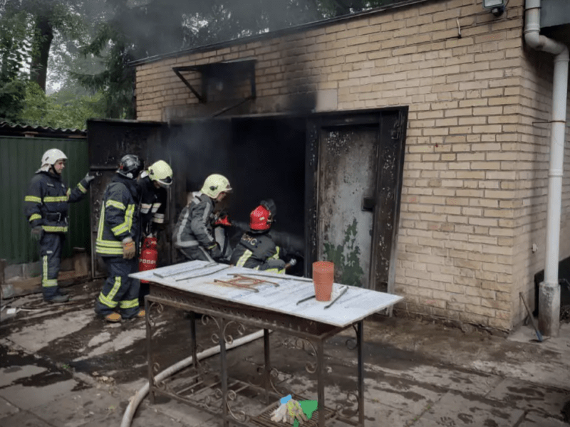 Генератор спричинив пожежу на Київщині
