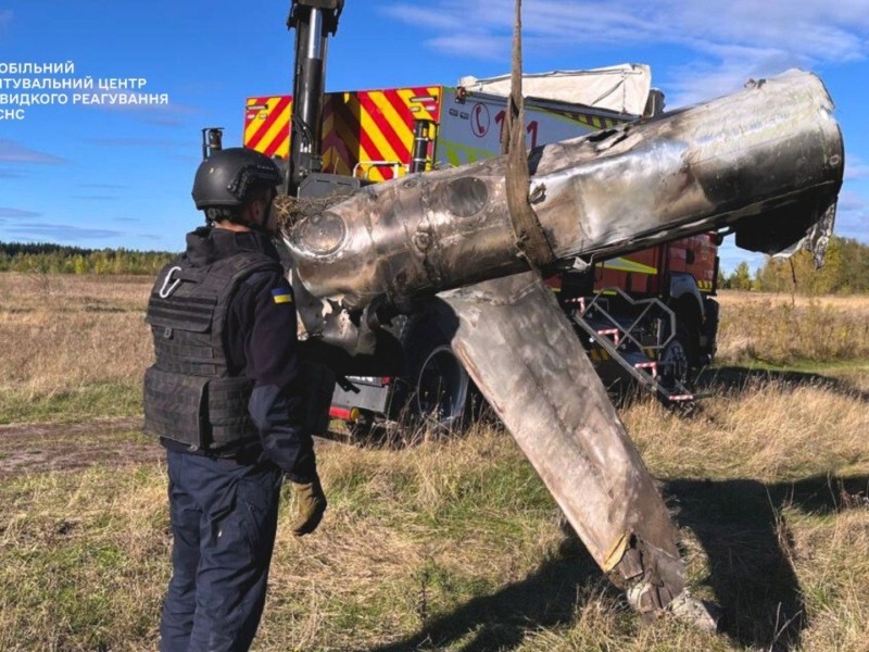 Залишки ракети X-55 знайшли у Вишгородському районі