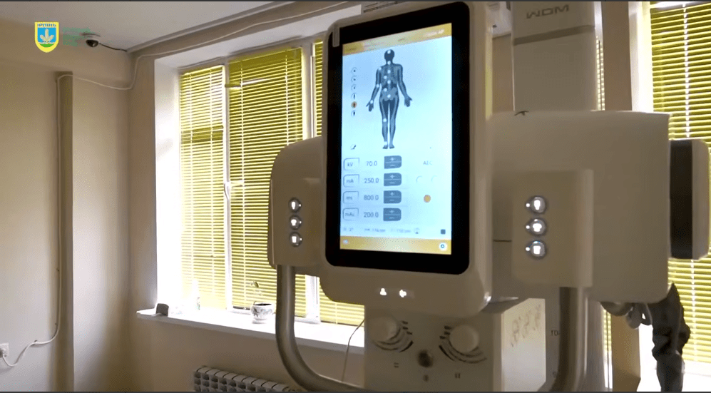Лікарня в Ірпені розжилась сучасним рентген-апаратом: опромінює менше, а знімки – чіткіші