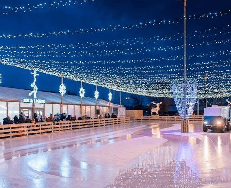 Готуйте ковзани: на лівому березі відкриється ковзанка Ice & Lights