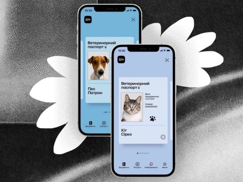 Скоро домашні улюбленці отримають “паспорти” в Дії