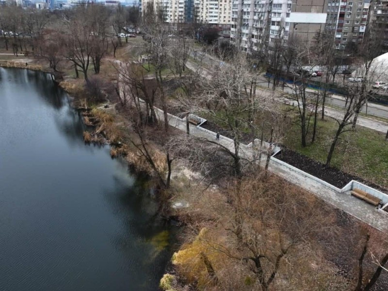 У “Плесі” показали, як відремонтували зону відпочинку біля озера Вербне