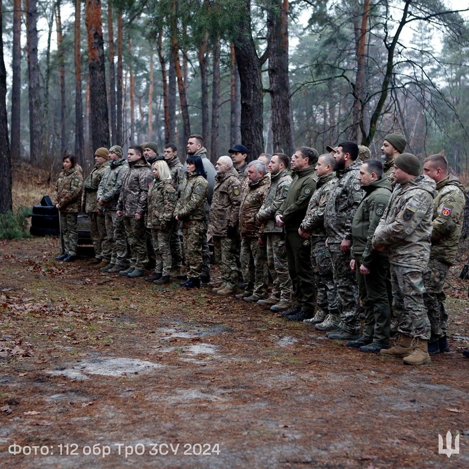 Добровольці формування «Лівий Берег – Київ БТО» отримали нагороди