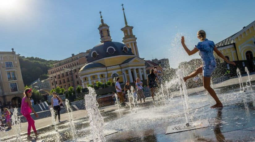 3 мая в Киеве зафиксирован новый температурный рекорд