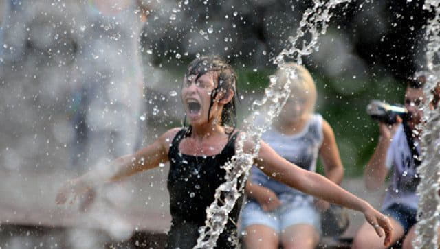 В Киеве четвертый день подряд фиксируется рекордная жара