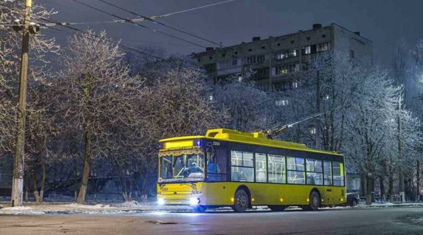 Маршрут нічних тролейбусів №92н сьогодні буде змінено