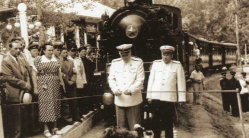 Киевской детской железной дороге исполнилось 65 лет