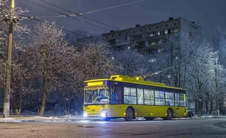 Маршрут нічних тролейбусів № 91н буде змінено