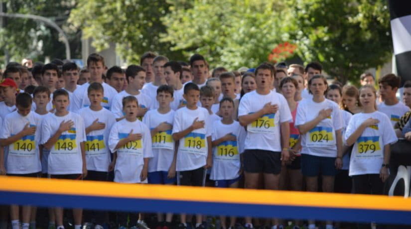 В Голосеевском районе ко Дню Конституции состоится легкоатлетический пробег