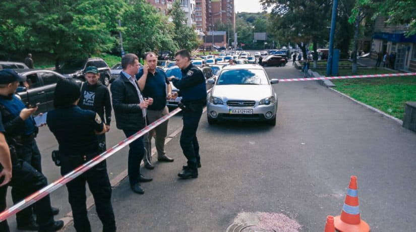 В Голосеевском районе произошла стрельба, ранен мужчина