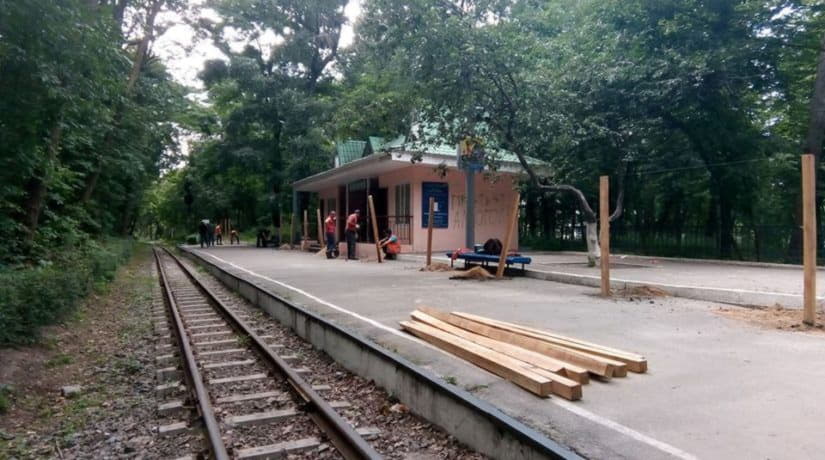 Станция «Яблонька» детской железной дороги закрывается на ремонт